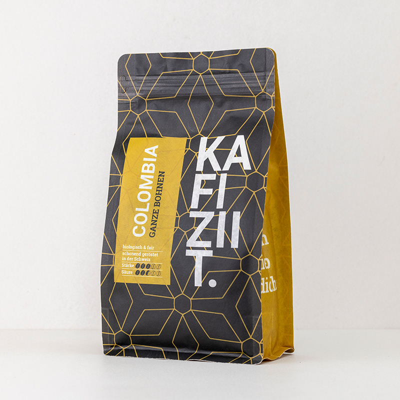 Kafiziit Colombia — Verpackung Seitenansicht