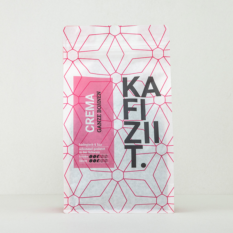 Kafiziit Crema — Verpackung Vorderansicht